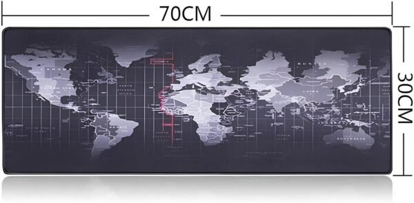 Mouse Pad Gamer LINHA Premium Speed ​​Extra Grande Pad Pad Profissional Macio Base Antiderrapante Confortável Com Borda costurada 70x35 mapa mundi - Image 5