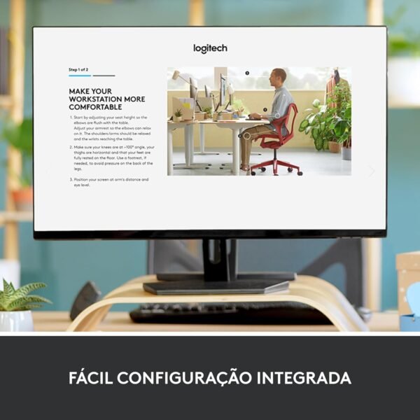 Teclado sem fio logitech ergo k860 com layout de teclado dividido, suporte para despanso de pulso, tecido resistente a manchas, conexão bluetooth e usb - compatível com windows e mac. - Image 10