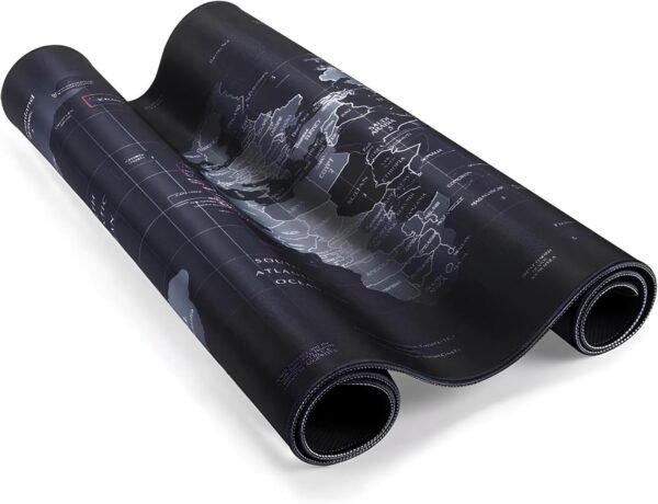 Mouse Pad Gamer LINHA Premium Speed ​​Extra Grande Pad Pad Profissional Macio Base Antiderrapante Confortável Com Borda costurada 70x35 mapa mundi - Image 6