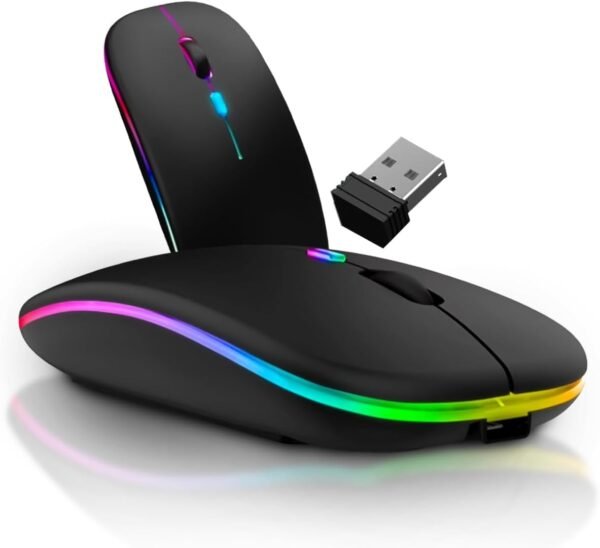 Mouse sem fio recarregavél
